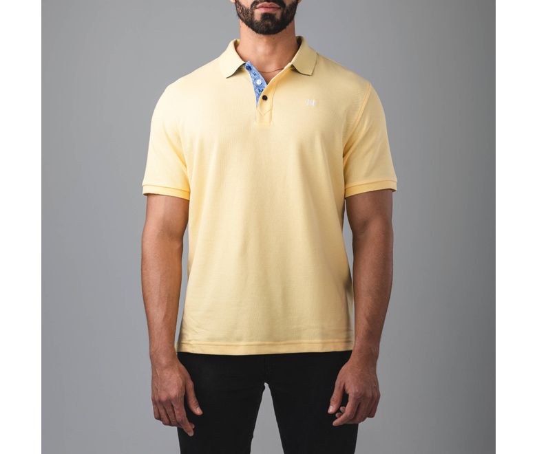 Camiseta-polo-insignia-amarillo-Tierra-Arriba-Talla-XL